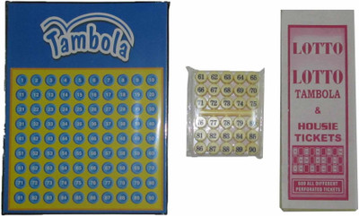 Ekta Tambola Toys Kids Board Game Family Game Home Play Entertainer- A complete Family Entertainment Board Game