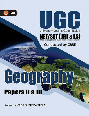 UGC NET/SET Paper II : Geography - Guide  - UGC Geography Paper II and III(English, Paperback, GKP)