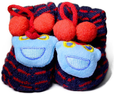 

Guchu E7-BT5-Woolen Booties(Toe to Heel Length - 12 cm Black)