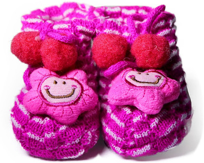 

Guchu E7-BT5-Woolen Booties(Toe to Heel Length - 12 cm Purple)