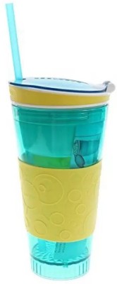 

Lagom Snackeez Multi Purpose Drink & Snack Travel Cups Mug 550 ml Sipper (Snackezz-ZBS1) 500 ml Sipper(Pack of 1, Multicolor)