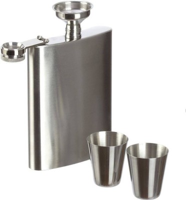 

Sukot JB Stainless Steel Hip Flask Liquor Container Hip Flask(230 ml)