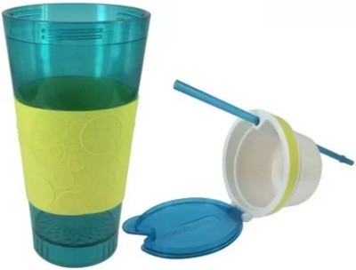 

Lagom Snackeez Multi Purpose Drink & Snack Travel Cups Mug 550 ml Sipper (Snackezz-ZBS11) 500 ml Sipper(Pack of 1, Multicolor)