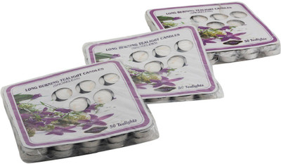 

ENJOY White T-Light Bag Candle 10Gm - 50Pc (Pack Of 3) Candle(White, Pack of 3)