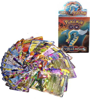 

AncientKart Pokemon Evolutions Shinning EX cards Deck(Multicolor)