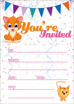 

Power Plus Invitation Card(Multicolor, Pack of 25)
