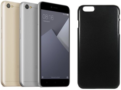 Caseline Back Cover for Mi Redmi Y1 Lite(Black, Shock Proof, Silicon, Pack of: 1)