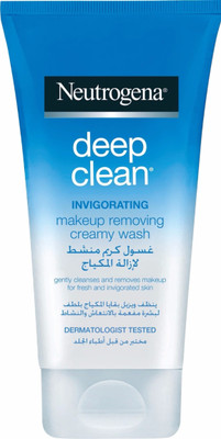 

Neutrogena deep Clean Invigorating Makeup Removing Creamy Wash(150 ml)