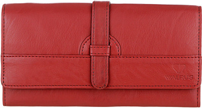 

Walrus Casual Red Clutch
