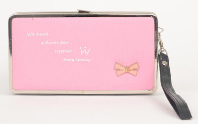 

Aliado Casual Pink Clutch