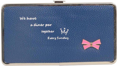 

Aliado Casual Blue Clutch