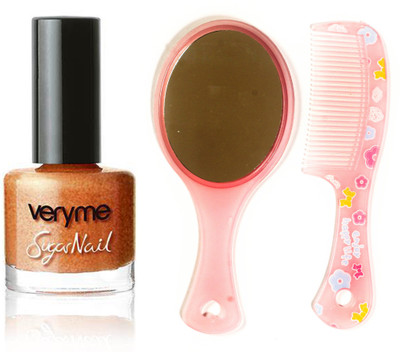 

Oriflame Sweden Very Me Sugar (Sweet Orange - 31883) With Comb Mirror(Set of 3)