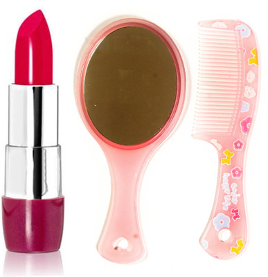 

Oriflame Sweden The ONE 5-in-1 Colour Stylist Lipstick Intense Collection (Rose Ray - 32240) With Comb Mirror(Set of 3)