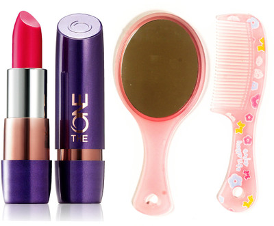 

Oriflame Sweden The ONE 5-in-1 Colour Stylist Lipstick 4g (Eclectic Pink - 33542) With Comb Mirror(Set of 3)