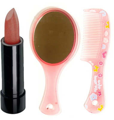 

Oriflame Sweden B/S Pure Color on the go Lipstick 2.5g (Vintage Rose-23546) With Comb Mirror(Set of 3)