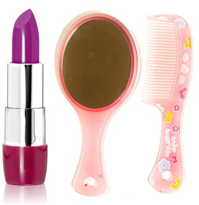 

Oriflame Sweden The ONE 5-in-1 Colour Stylist Lipstick Intense Collection (Vivid Violet - 32244) With Comb Mirror(Set of 3)