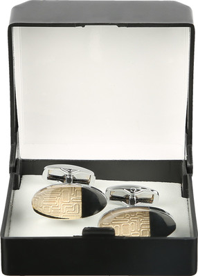 Paranoid Brass Cufflink Set(Multicolor)