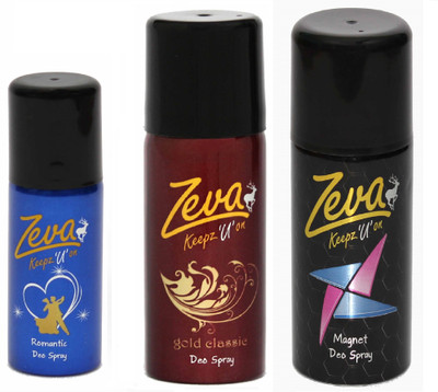 

ZevaKeepz U On Perfumes Deodorant Bodysprays for Men/Women Perfume Body Spray - For Men & Women(350 ml, Pack of 3)