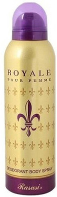 

Rasasi ROYALE POUR FEMME BODY SPRAY 200ML Body Spray - For Women(200 ml)