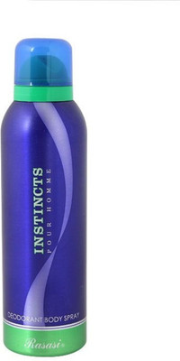 

Rasasi INSTINCTS POUR HOMME BODY SPRAY 200ML Body Spray - For Men(200 ml)