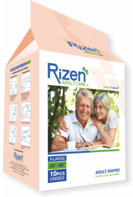 

Rizen Healthcare Rizen Adult Diapers - XL(10 Pieces)