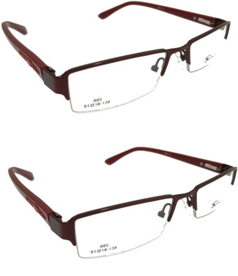 Only Half Rim Rectangle Frame(51 mm