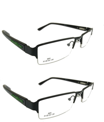 

Only Half Rim Rectangle Frame(51 mm