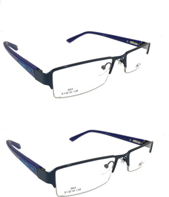 

Only Half Rim Rectangle Frame(51 mm