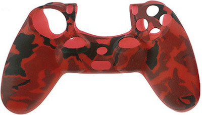 

Hytech Plus Hydra Series DualShock 4 Silicone Sleeve Gaming Accessory Kit(Red, For PS4)