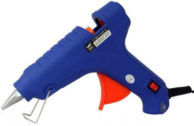 

REYTAIL 40W Blue Heavyduty Hot Melt Glue Gun with 03 Sticks (11 mm x 20 cm) Standard Temperature Corded Glue Gun(11 mm)