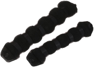 

Siempre21 Gugzy Hair Bun Maker Magic Hair Styling Hot Hair Donut Bun Ring Hair Curler Styler Maker Bun(Black)