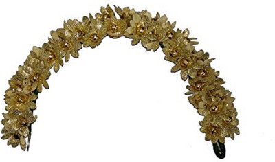 

Confidence Bridal Hair Accessories For South Indian Wedding (Golden) Hair Accessory Set(Gold)
