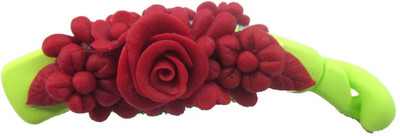 

Unique Indian Crafts Handmade Artificial Jewellery Ruber Foam Sheet Work Banana Hair Clip /Porcelain Dough / hair Accessories /hair pins/wings /for women /girls Banana Clip(Multicolor)
