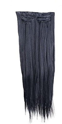 

Confidence 6 Pcs 3/4 Full Head Straight Clip-in Extensions (Black) Hair Extension