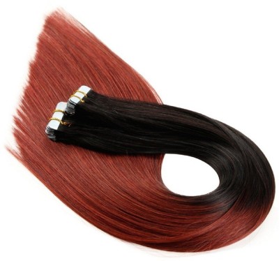 

Confidence Human Extensions With Tape In 40 Pcs 100 Grams (22 inch, Burgundy) Hair Extension