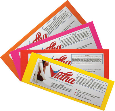 

Vidha Hair Removal Waxing Strips Wax Strips, Wax Patti, Mix Color Strips(280 Strips, Set of 4)