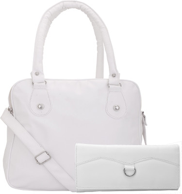 

Lady bar Shoulder Bag(White)