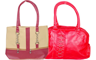 

RB FASHION Hand-held Bag(Red, Maroon), Maroon;red