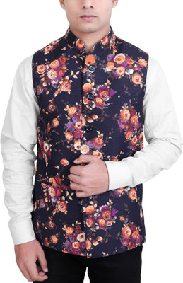 Authentic India Sleeveless Printed Men