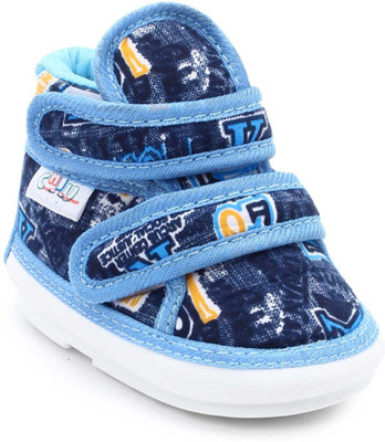 

Chiu Boys & Girls Velcro Casual Boots(Blue
