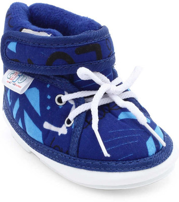 

Chiu Boys & Girls Velcro Casual Boots(Blue