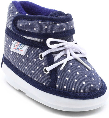 

Chiu Boys & Girls Velcro Casual Boots(Dark Blue, Navy blue