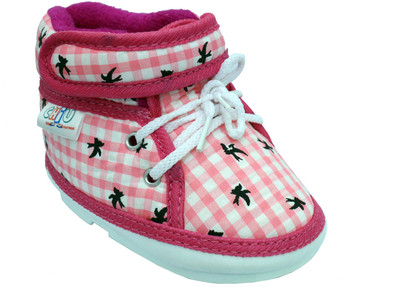 

Chiu Boys & Girls Velcro Casual Boots(Pink