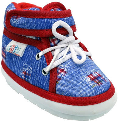

Chiu Boys & Girls Velcro Casual Boots(Multicolor, Blue & red