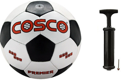 Cosco Premier Football with Hand Pump- Assorted Football Kit available at flipkart for Rs.725