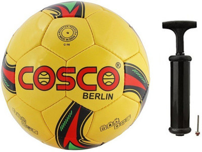 

Cosco Berlin Football with Hand Pump- Assorted Football Kit