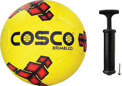 Cosco Brimbled Football with Hand Pump- Assorted Football Kit available at flipkart for Rs.835