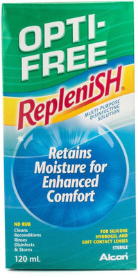 

Alcon OPTI- FREE Replenish Multi Purpose Disinfecting Solution(120 ml)