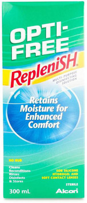 Alcon OPTI- FREE Replenish Multi Purpose Disinfecting Solution(300 ml)