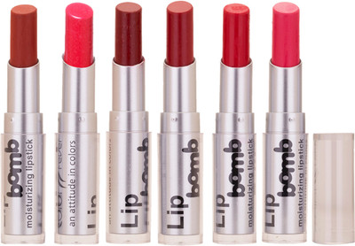 

Color Fever Creamy Matte Lipstick(Brick Red-Pink-Maroon-Dark Red-Red-Pink)